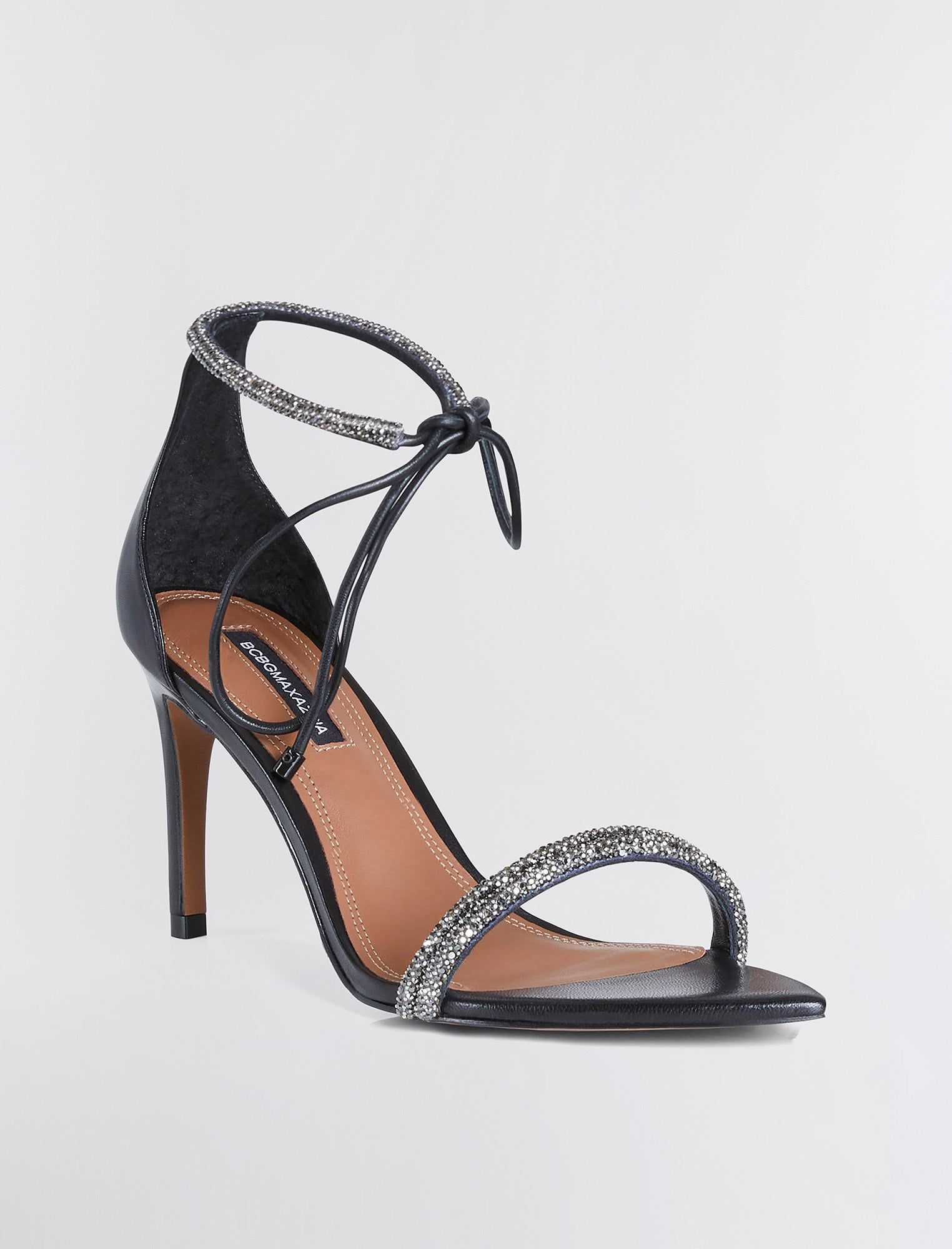 Dawn Bow Strap Sandal Heel sold by BCBGMaxAzria