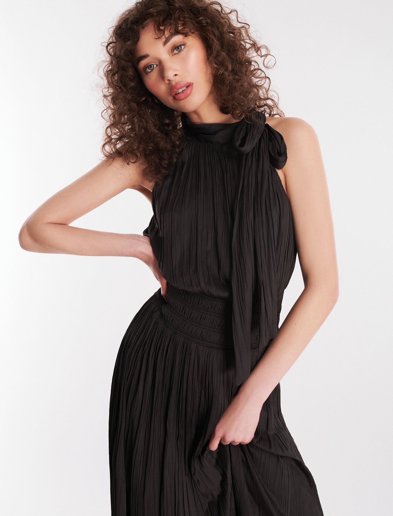 Xenia Halter Gown sold by BCBGMaxAzria product image thumbnail 5