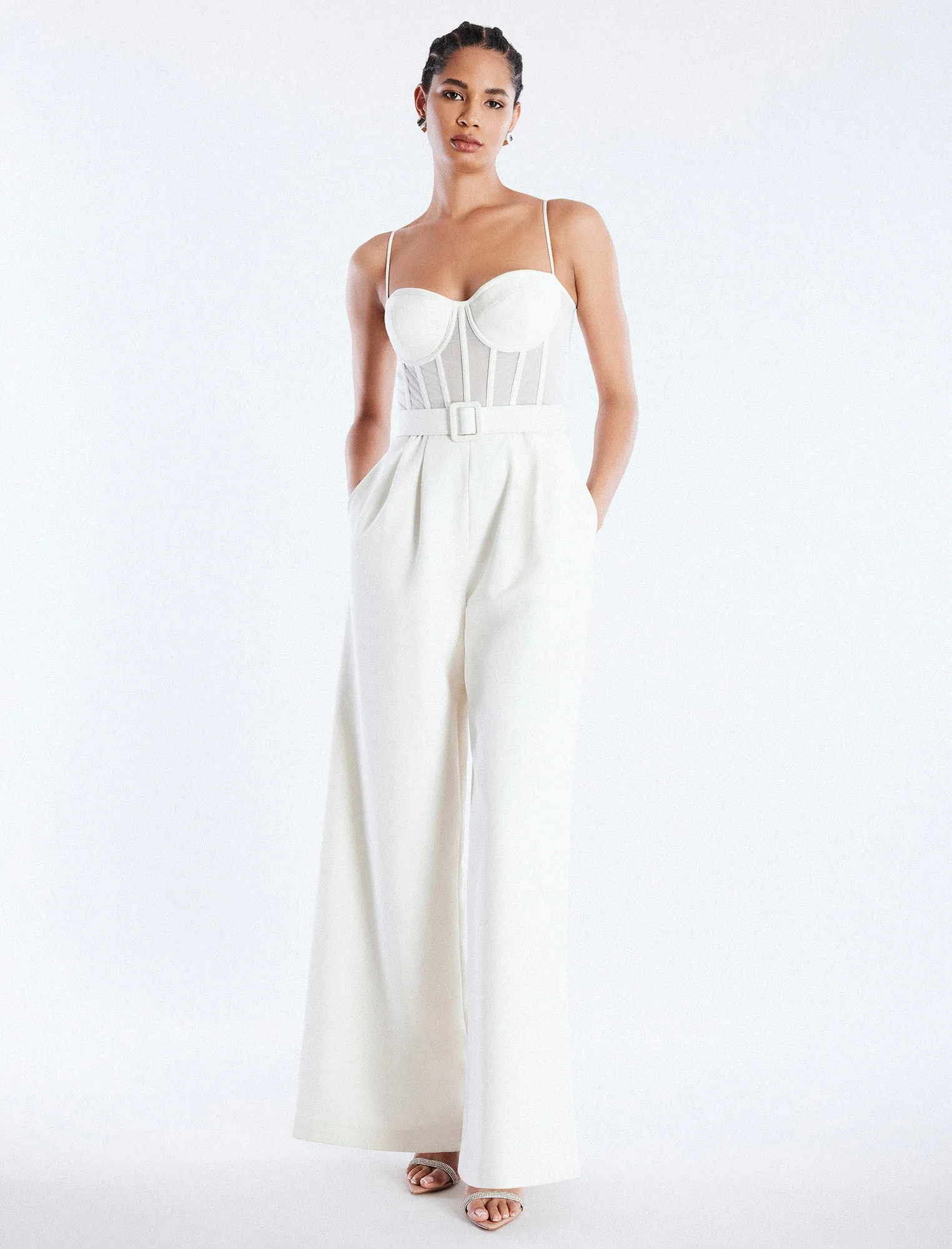 Roosevelt Bustier Jumpsuit sold by BCBGMaxAzria product image thumbnail 2