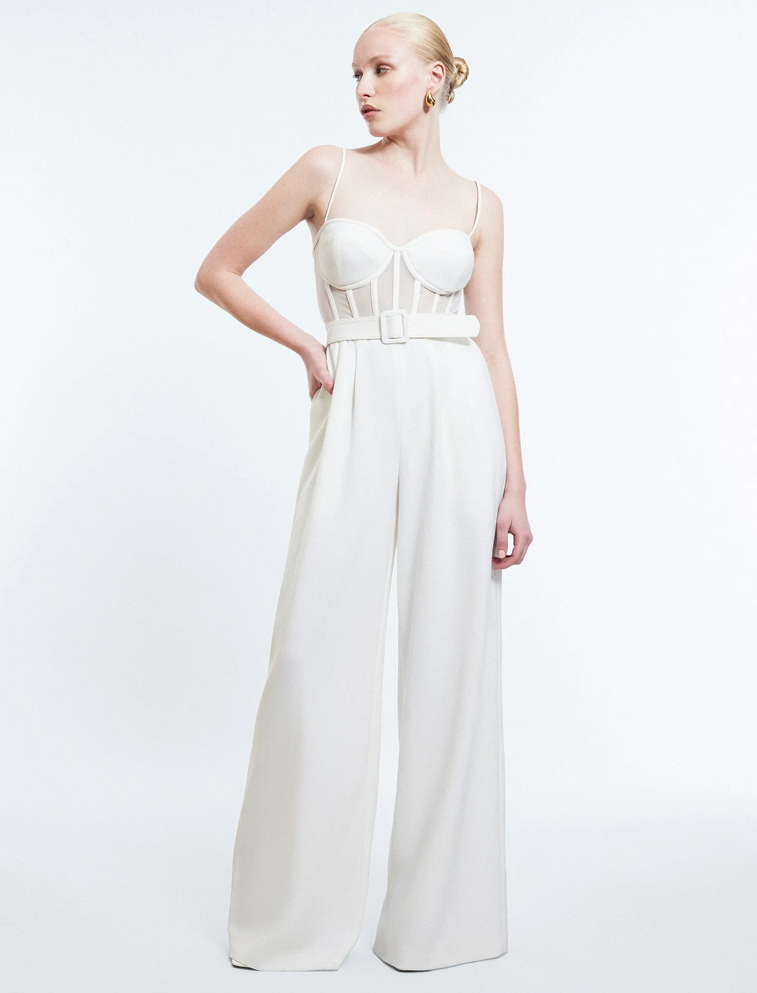 Roosevelt Bustier Jumpsuit sold by BCBGMaxAzria product image thumbnail 3