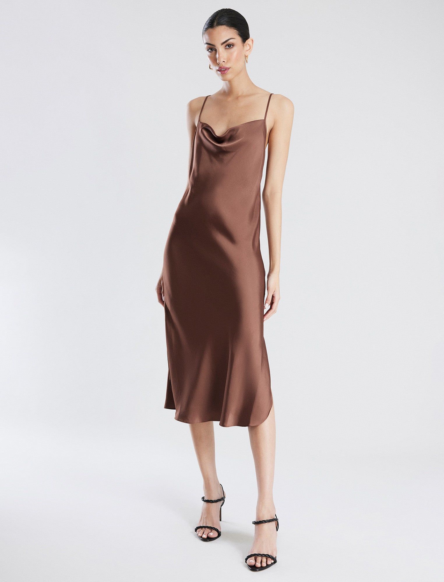 Jazlynn Midi Slip Dress sold by BCBGMaxAzria product image thumbnail 5