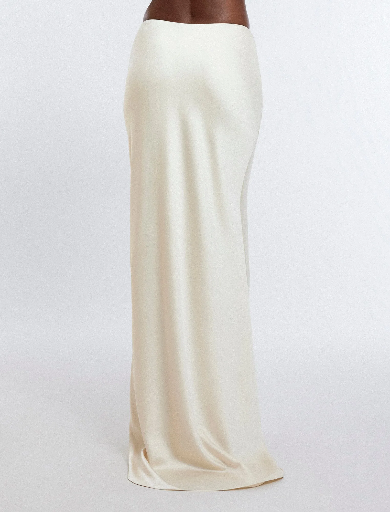 Satin Maxi Skirt sold by BCBGMaxAzria product image thumbnail 4