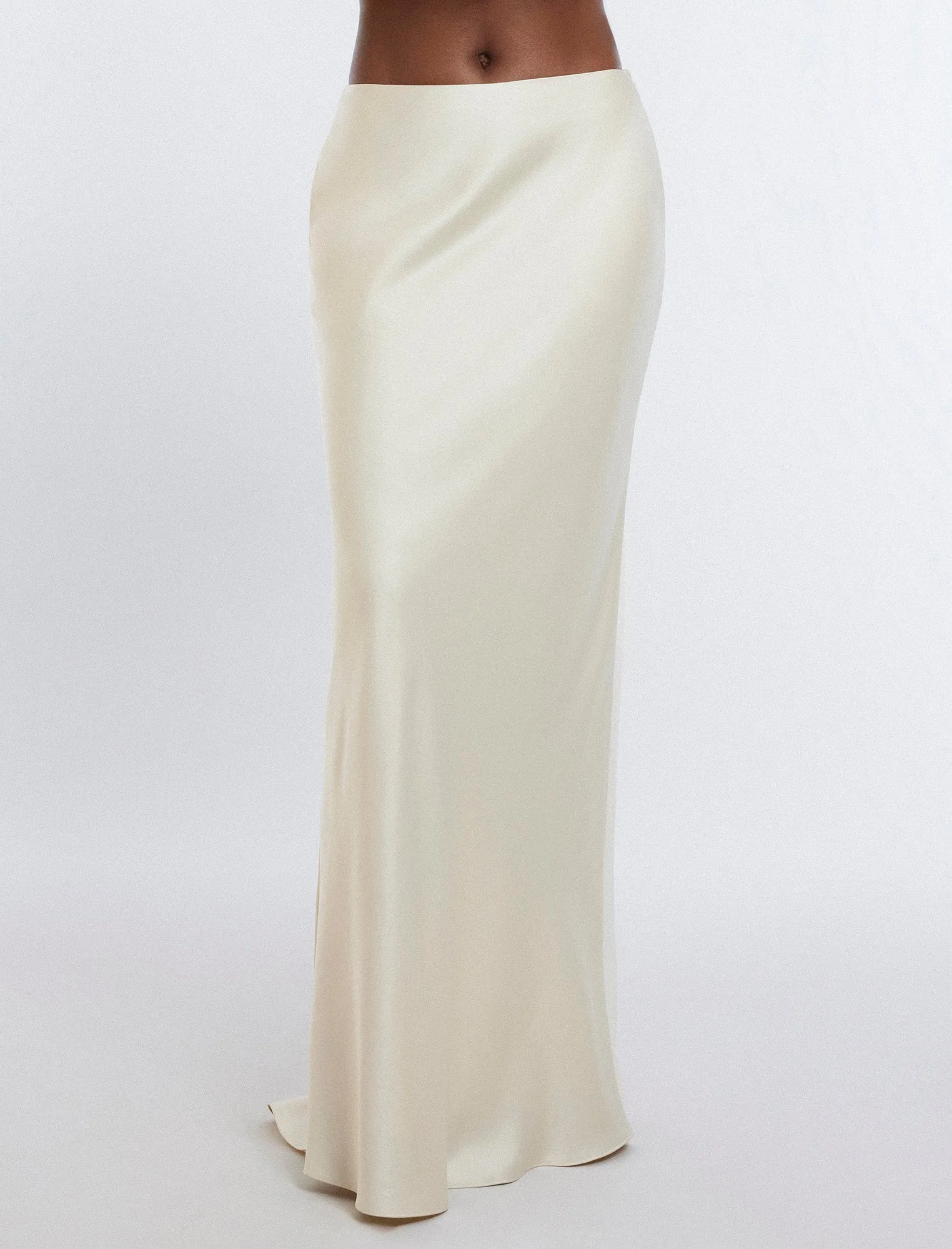 Satin Maxi Skirt sold by BCBGMaxAzria product image thumbnail 2