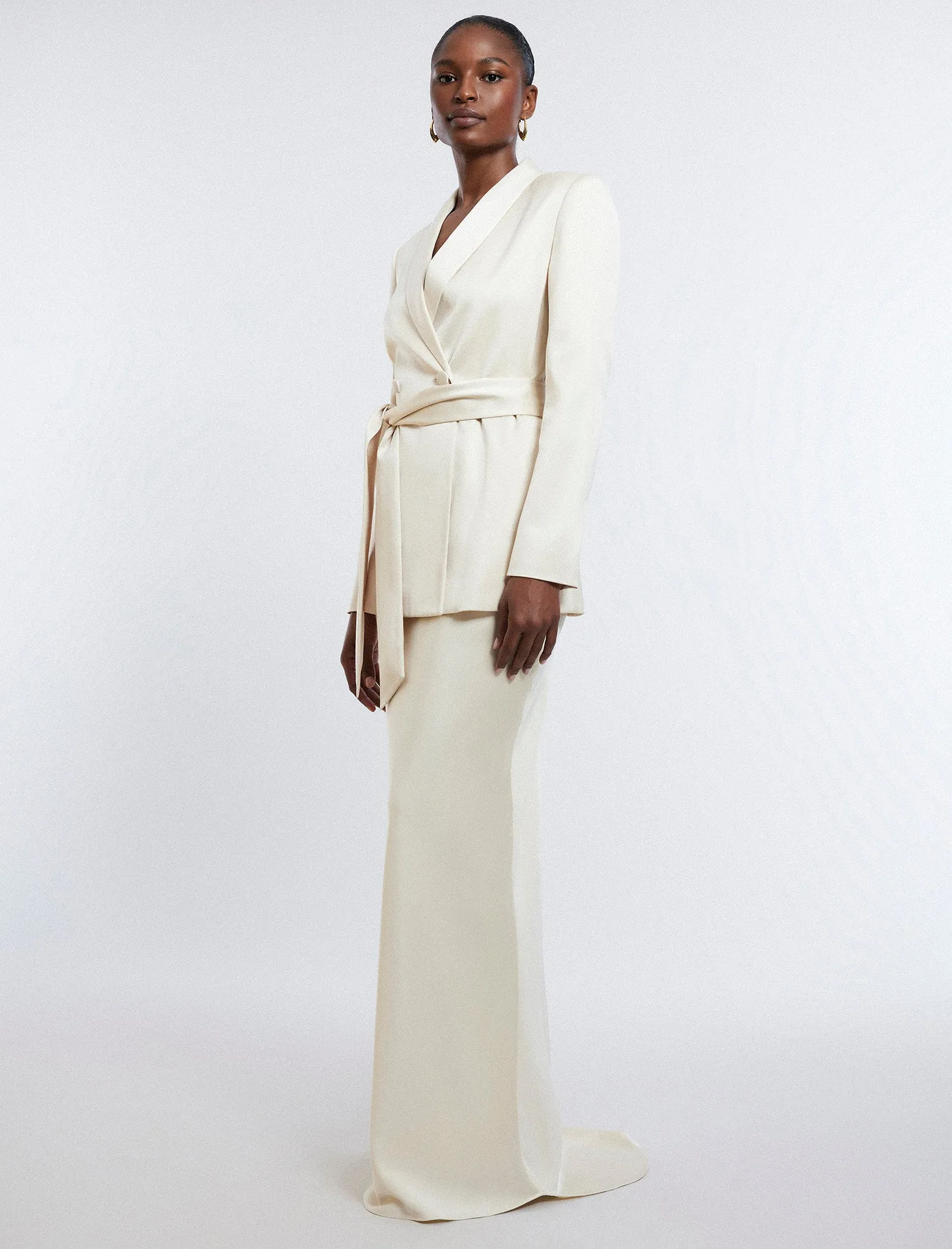 Satin Maxi Skirt sold by BCBGMaxAzria product image thumbnail 3