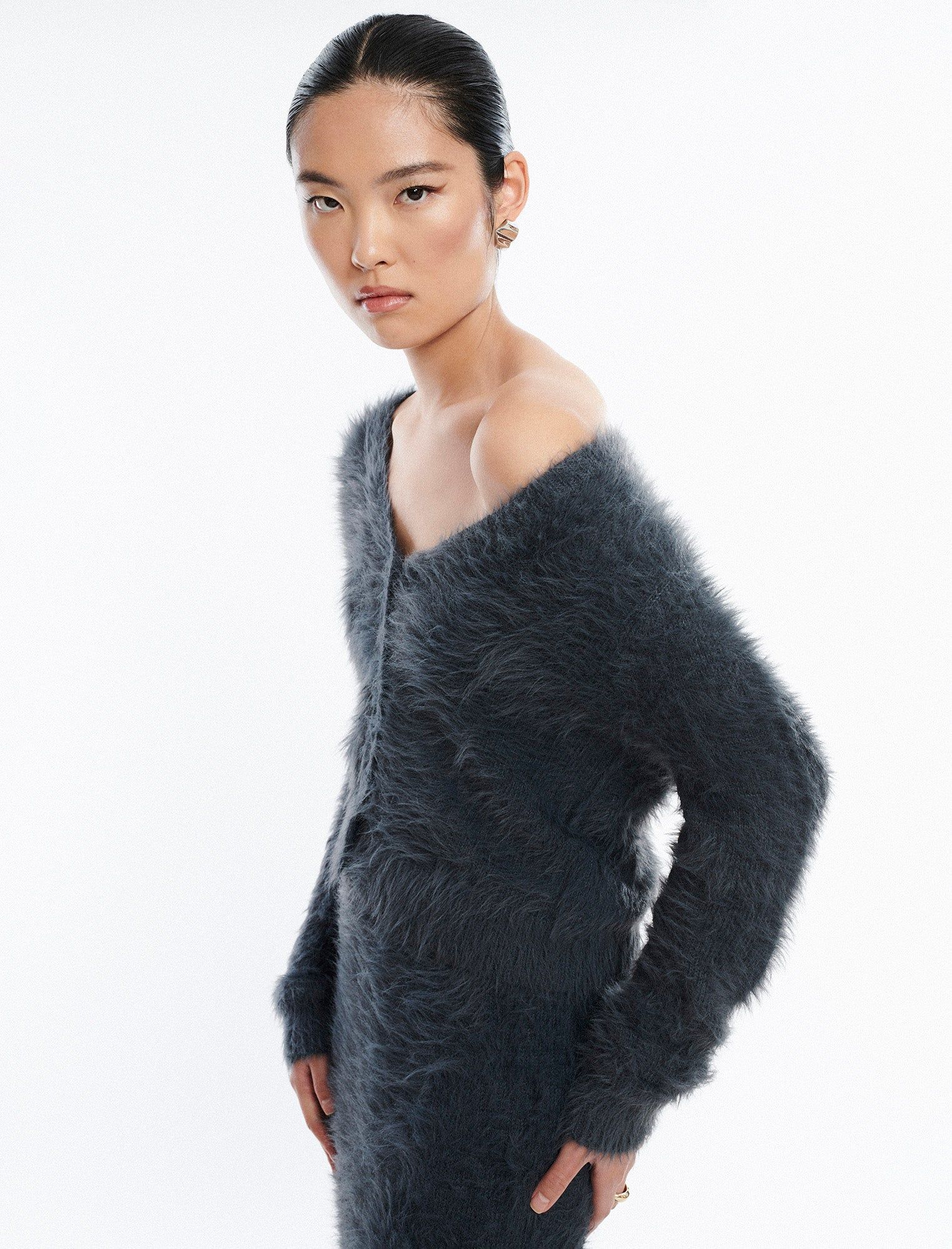 Long Sleeve Cardigan sold by BCBGMaxAzria product image thumbnail 5