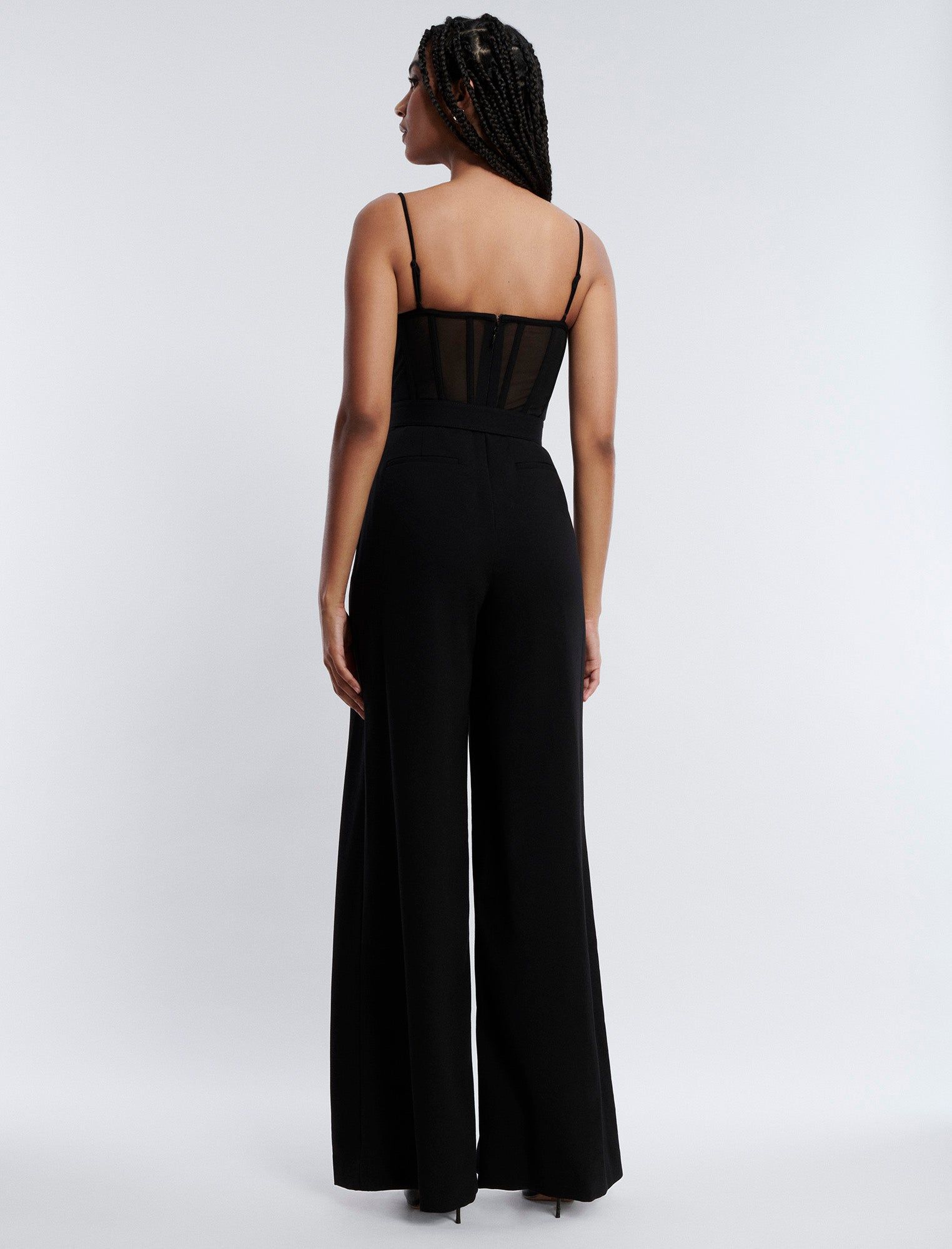 Isadora High-Waisted Bustier Jumpsuit sold by BCBGMaxAzria product image thumbnail 4