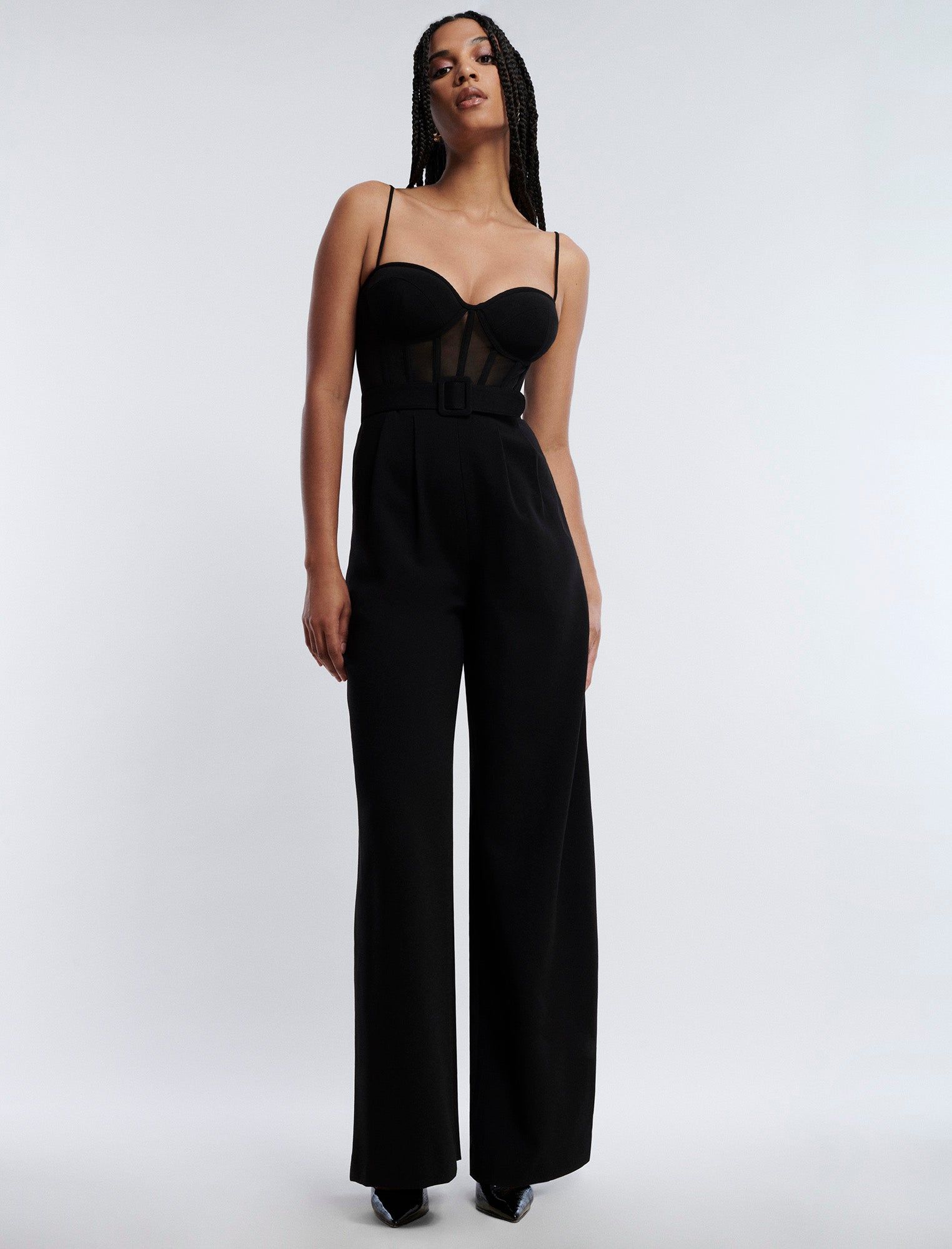 Isadora High-Waisted Bustier Jumpsuit sold by BCBGMaxAzria product image thumbnail 2