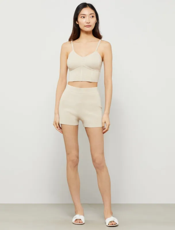 Mia Ribbed Short sold by BCBGMaxAzria