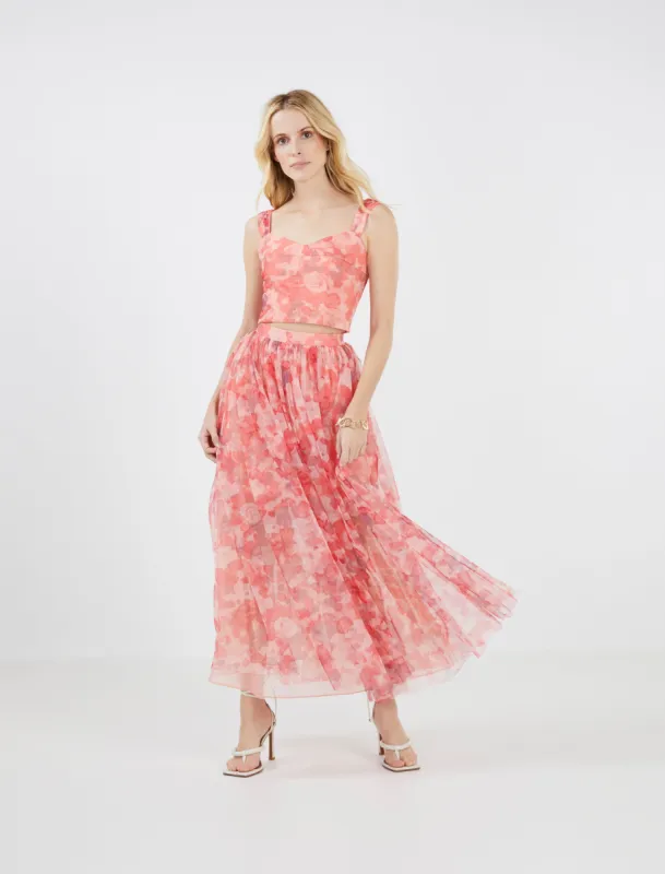Colette Tulle Skirt sold by BCBGMaxAzria