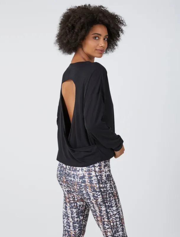 Cutout Back Pullover Shirt sold by BCBGMaxAzria