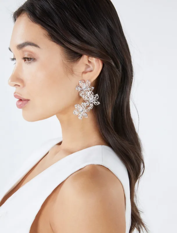 Flower Power Earrings sold by BCBGMaxAzria