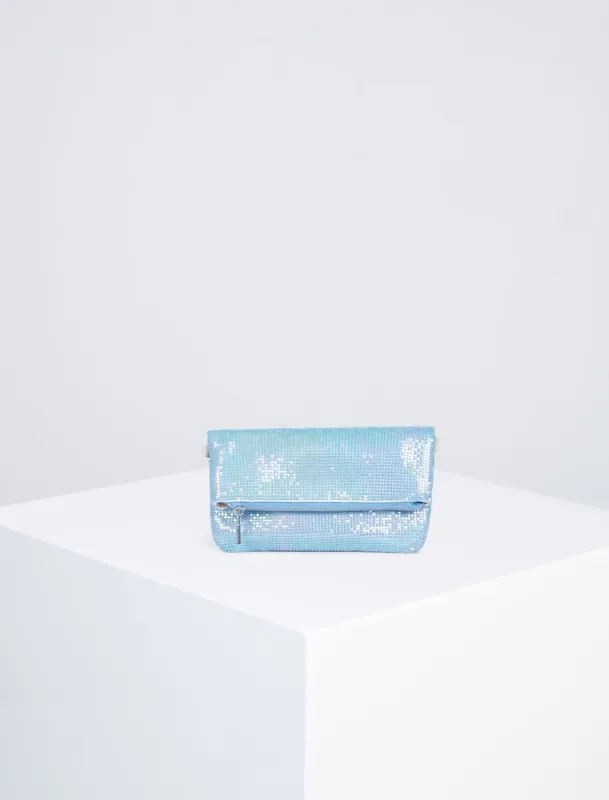 Tyra Foldover Clutch sold by BCBGMaxAzria