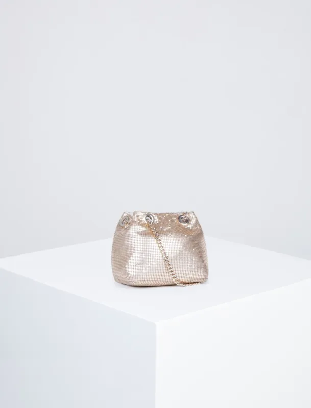 Elle Draw Chain Pochette sold by BCBGMaxAzria