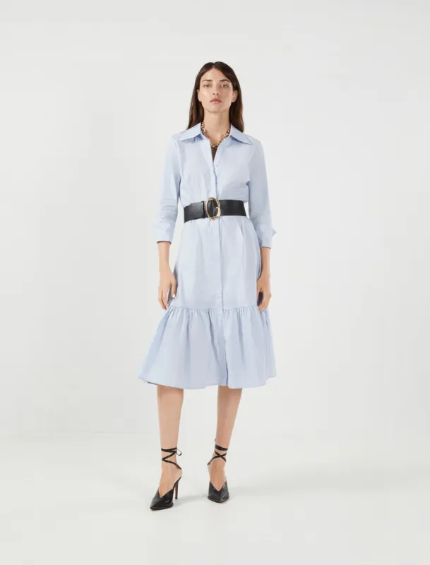 Rozlyn Long Sleeve Midi Dress sold by BCBGMaxAzria