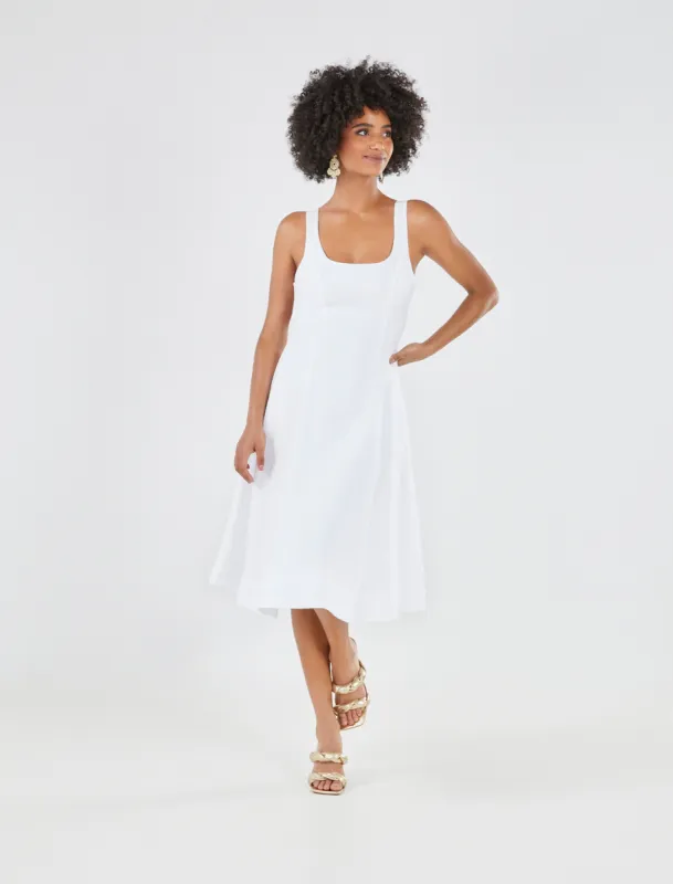 Arlynne Open Back Midi Dress sold by BCBGMaxAzria