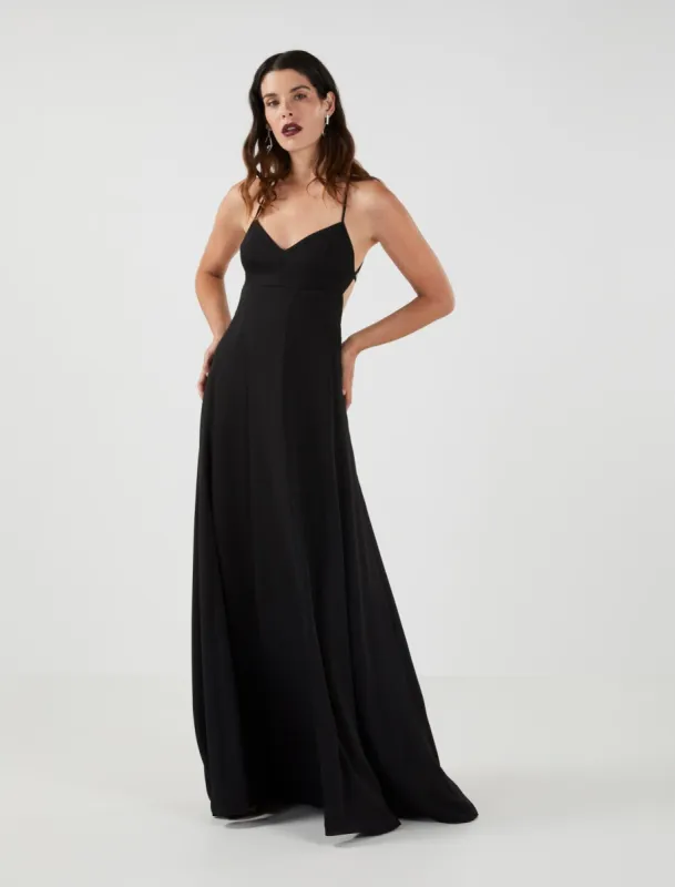 Tomas Open Back Evening Dress sold by BCBGMaxAzria