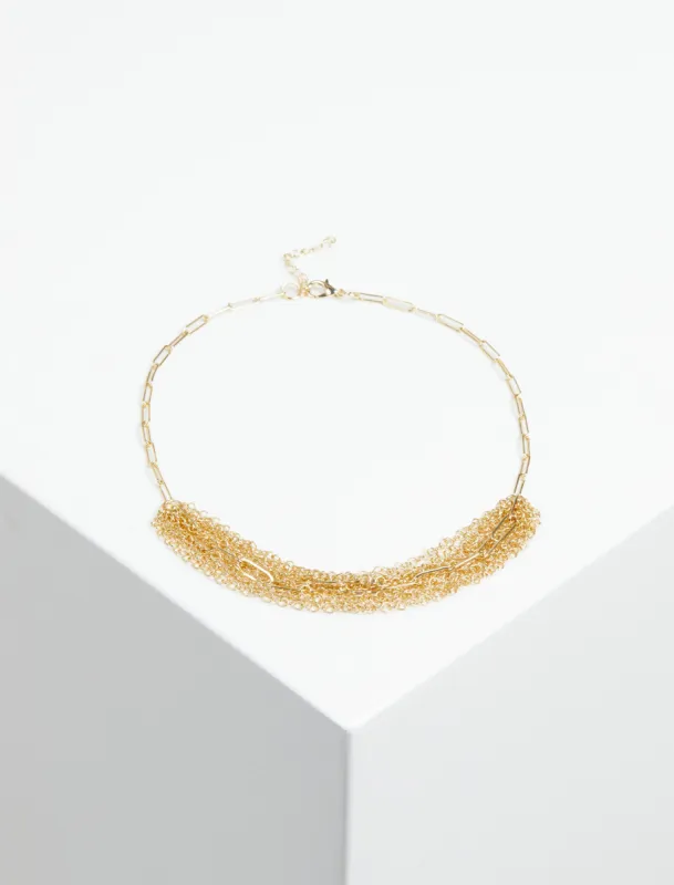 Multi Layered Chain Necklace sold by BCBGMaxAzria
