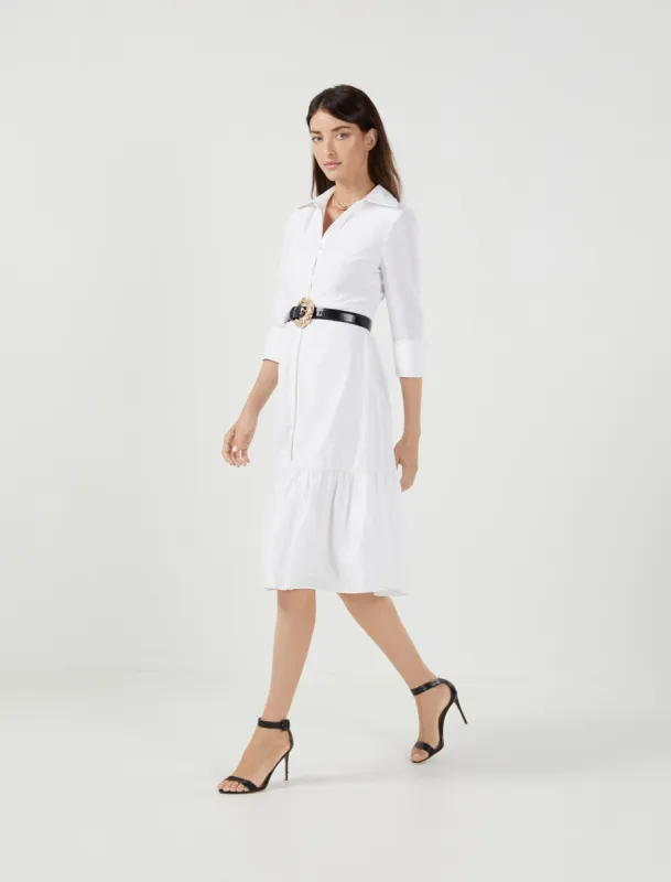 Rozlyn Long Sleeve Midi Dress sold by BCBGMaxAzria