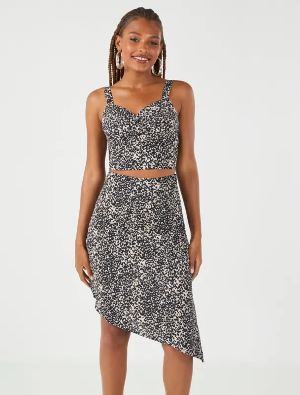 Gia Structured Crop Top sold by BCBGMaxAzria