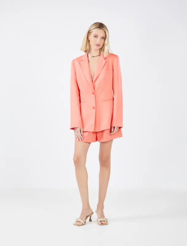Janessa Linen Suit Jacket sold by BCBGMaxAzria