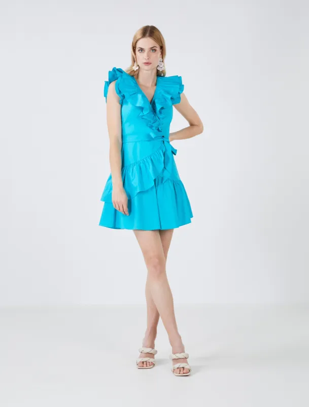 Wendi Ruffle Mini Dress sold by BCBGMaxAzria
