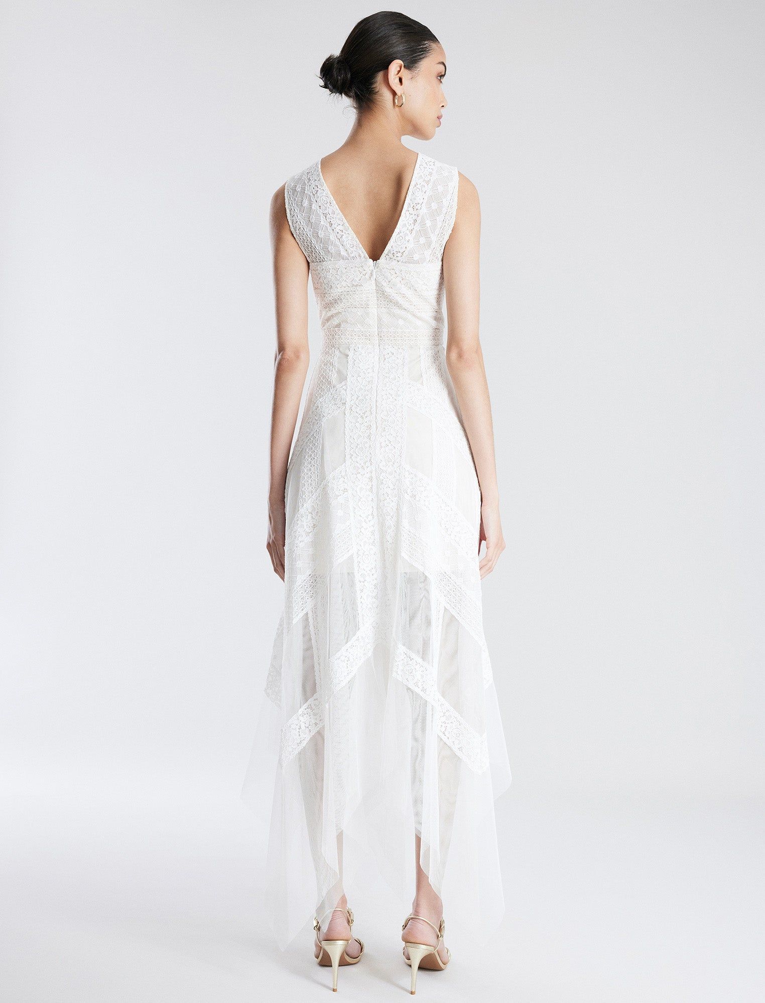 Andi Handkerchief Dress sold by BCBGMaxAzria product image thumbnail 4