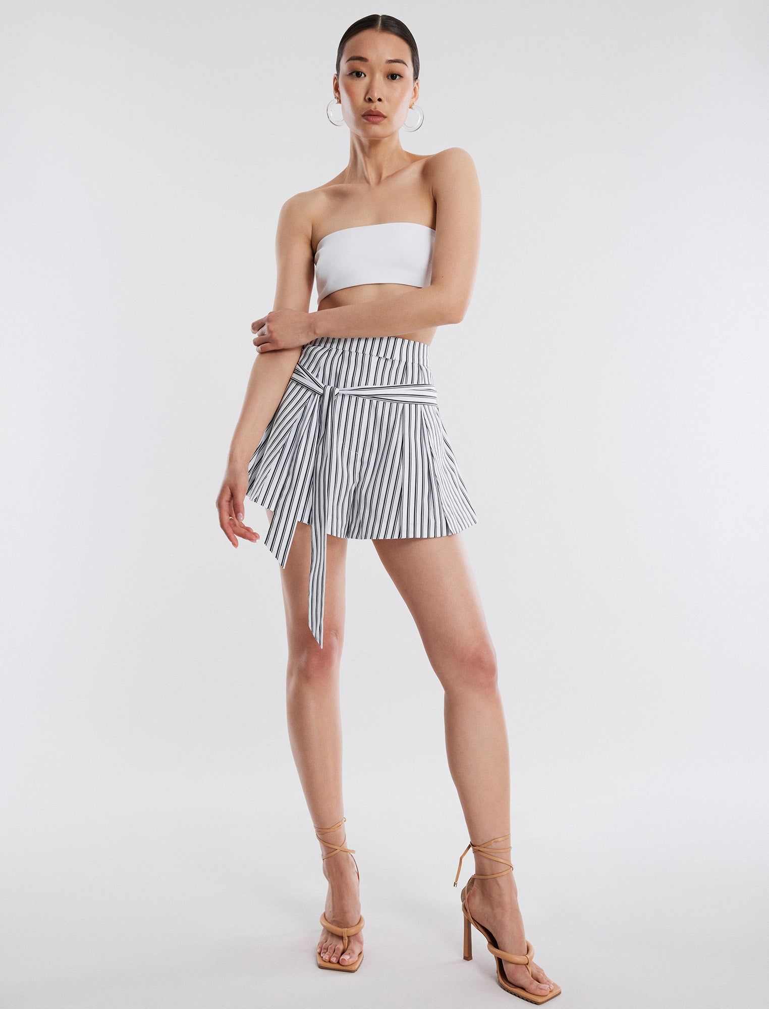 Meg Silky High-Waisted Short sold by BCBGMaxAzria product image thumbnail 5