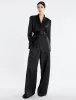 Aire Wide-Leg Satin Trouser sold by BCBGMaxAzria
