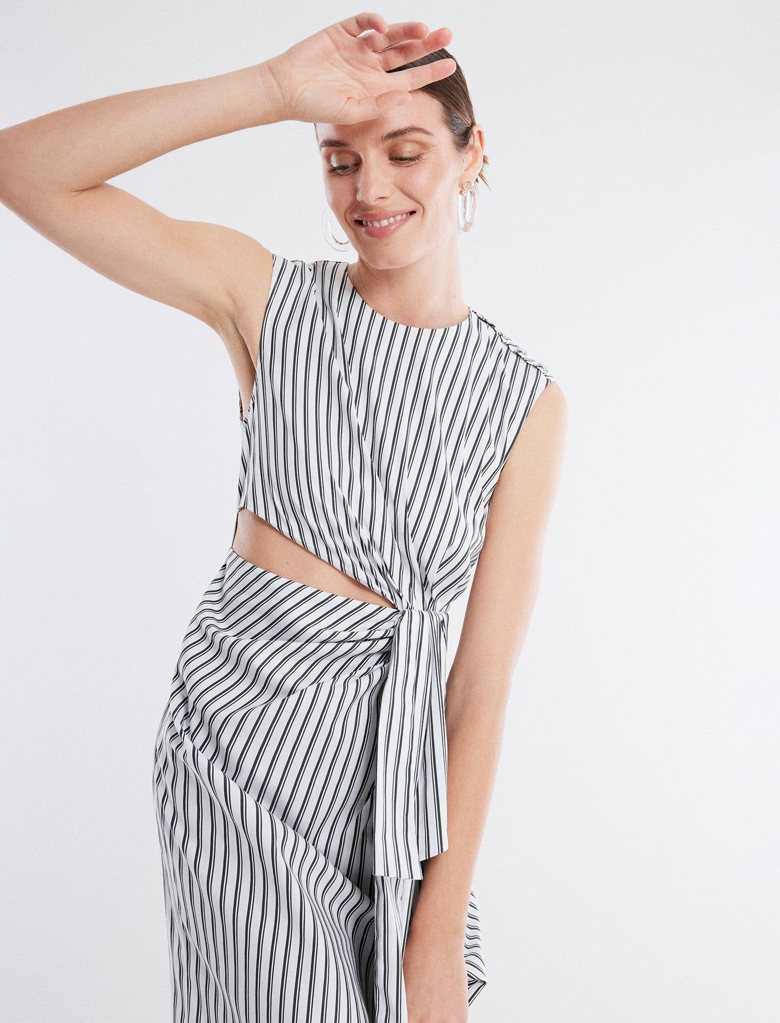Kira Silky Midi Dress sold by BCBGMaxAzria product image thumbnail 2