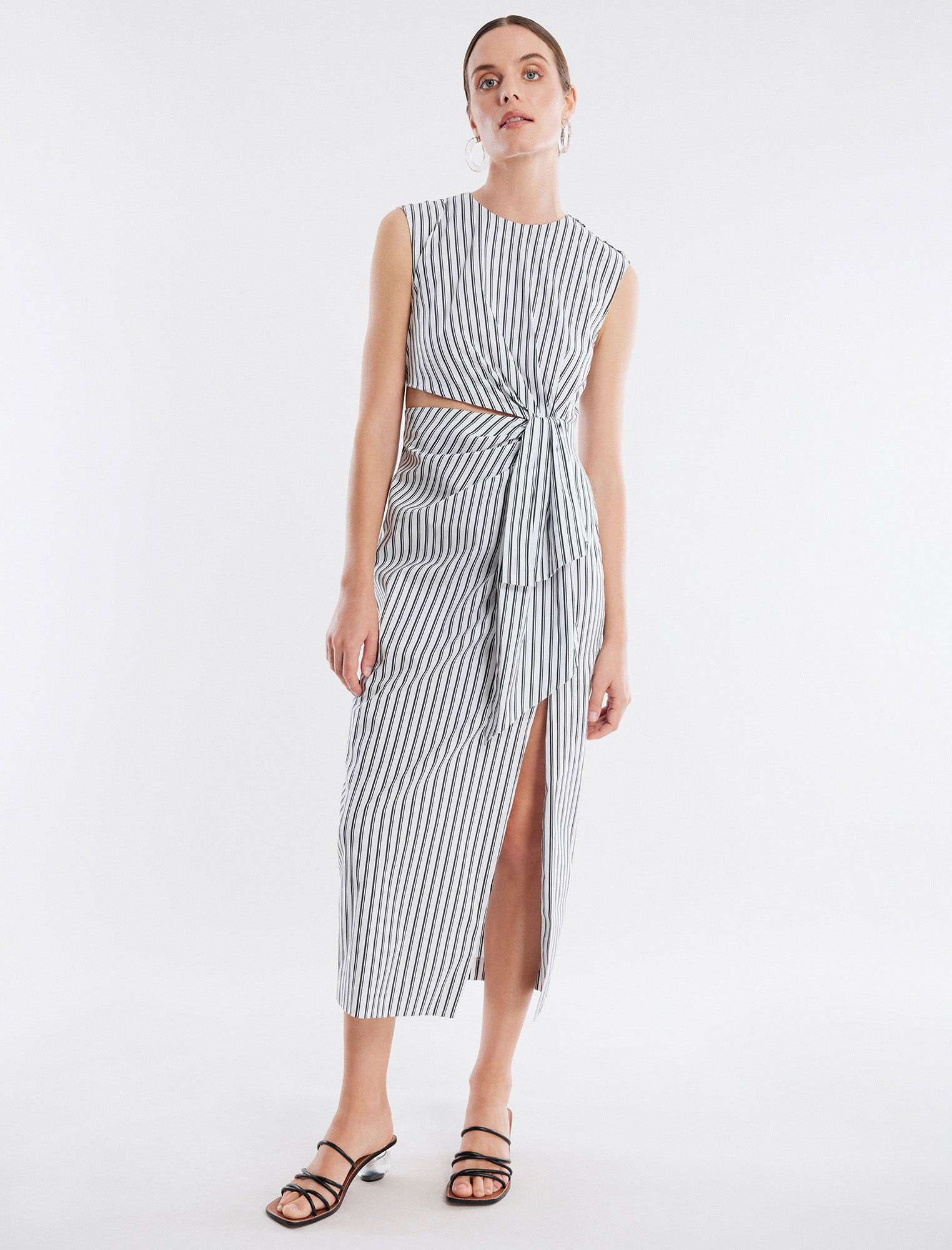 Kira Silky Midi Dress sold by BCBGMaxAzria product image thumbnail 5