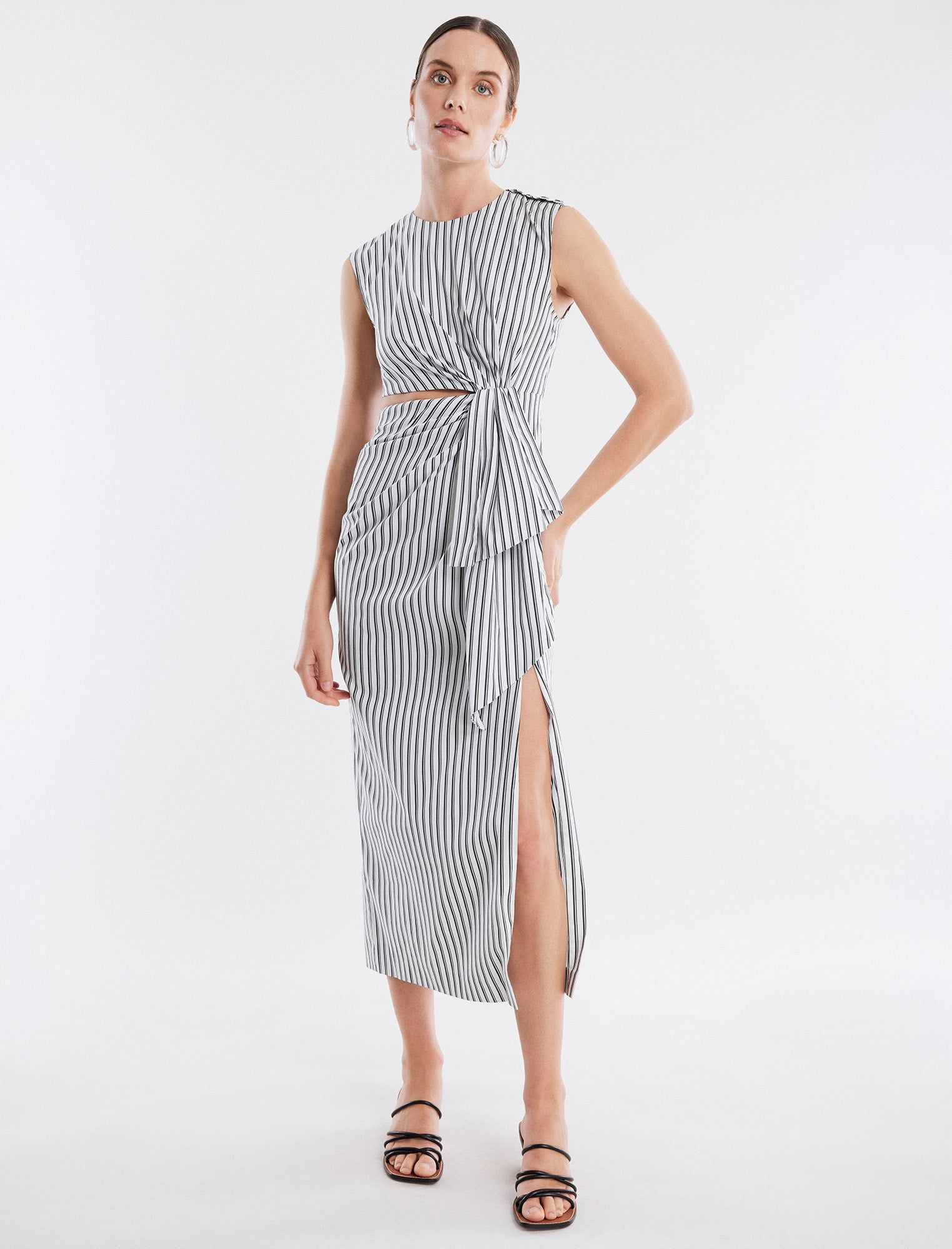 Kira Silky Midi Dress sold by BCBGMaxAzria