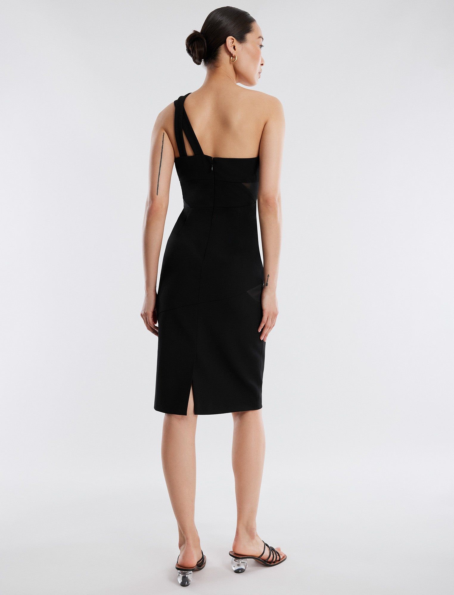 Jordyn One Shoulder Dress sold by BCBGMaxAzria product image thumbnail 3