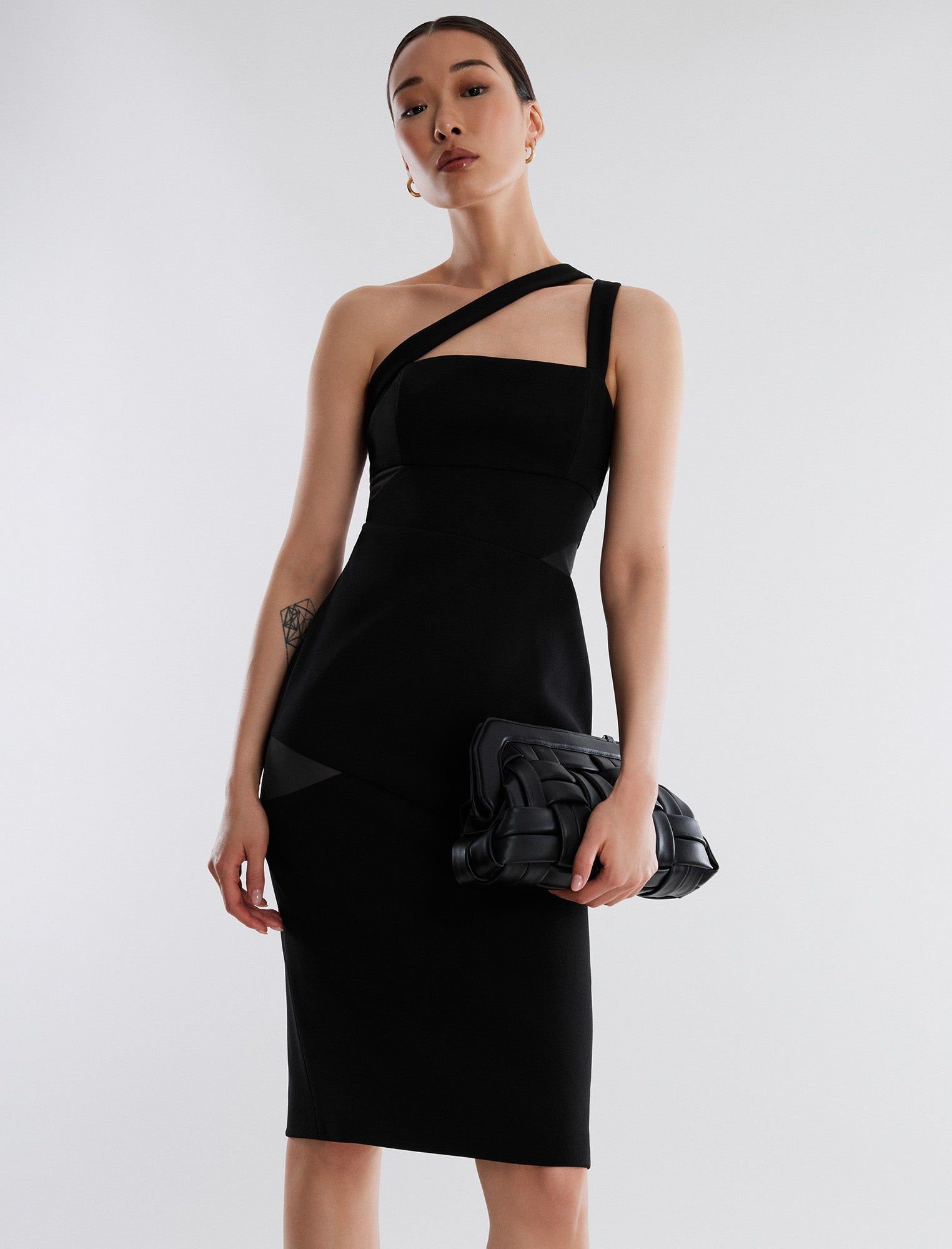 Jordyn One Shoulder Dress sold by BCBGMaxAzria product image thumbnail 4