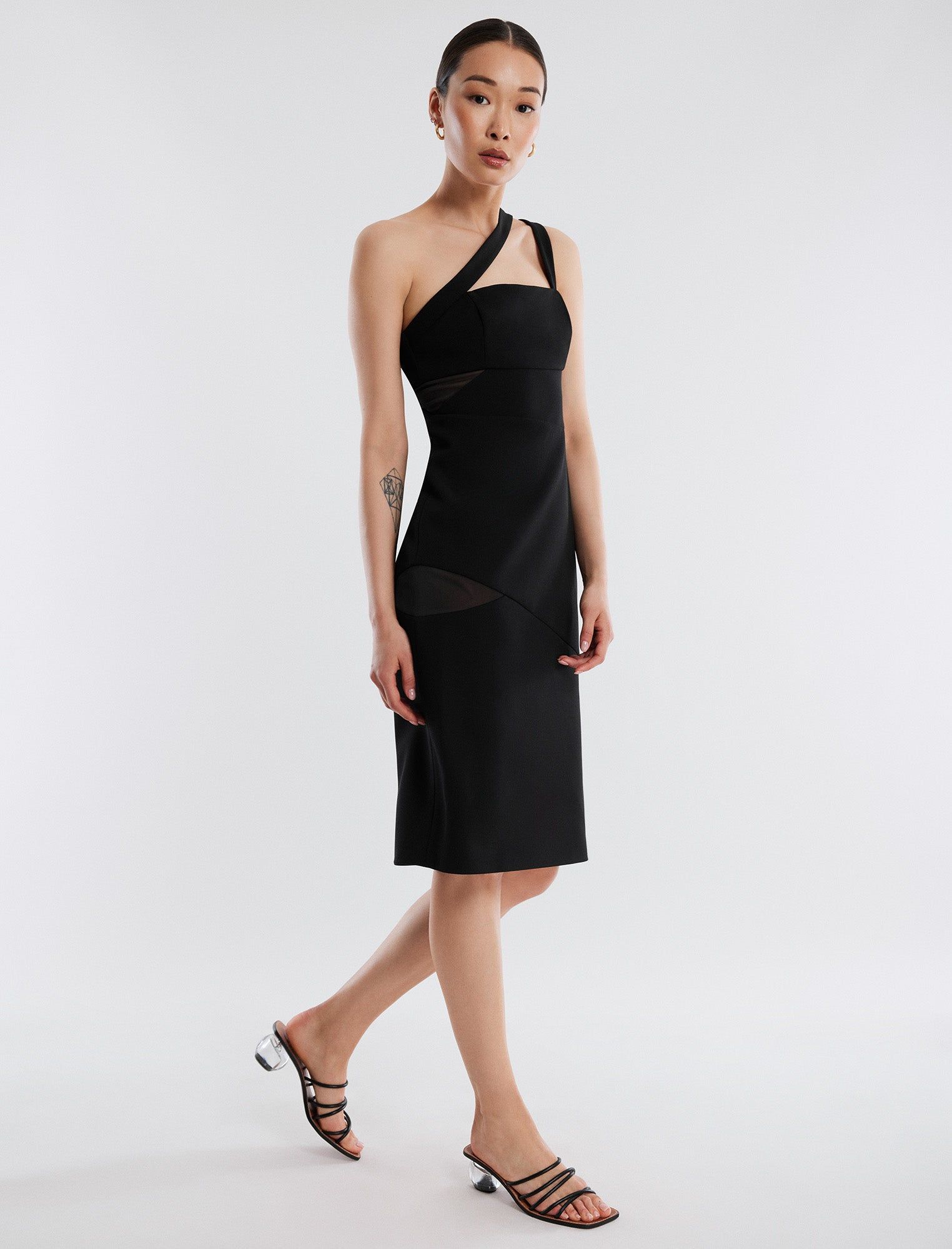 Jordyn One Shoulder Dress sold by BCBGMaxAzria product image thumbnail 2