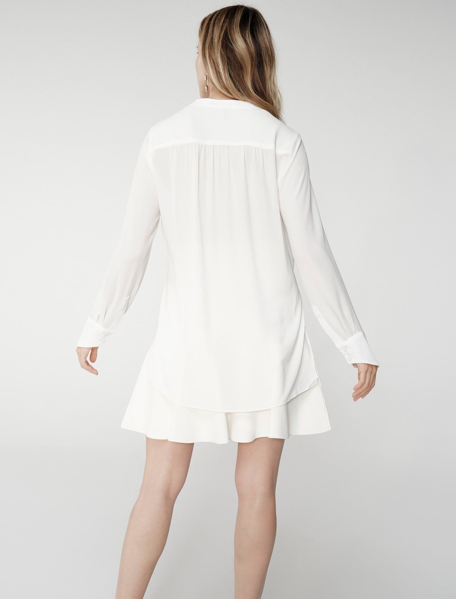 Jaklyn Draped Front Blouse sold by BCBGMaxAzria product image thumbnail 4