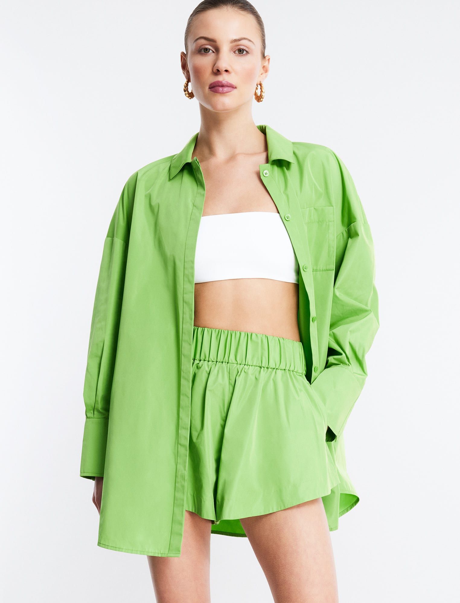 Serena High-Waisted Short sold by BCBGMaxAzria product image thumbnail 3