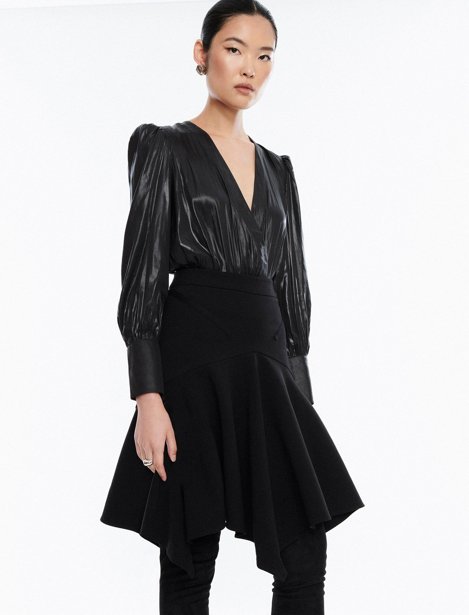 Ruffle Mini Skirt sold by BCBGMaxAzria product image thumbnail 6
