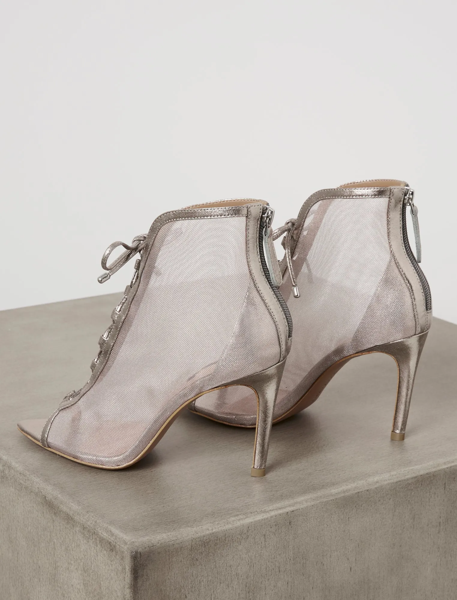 Ellise Mesh Lace-Up Bootie sold by BCBGMaxAzria product image thumbnail 2