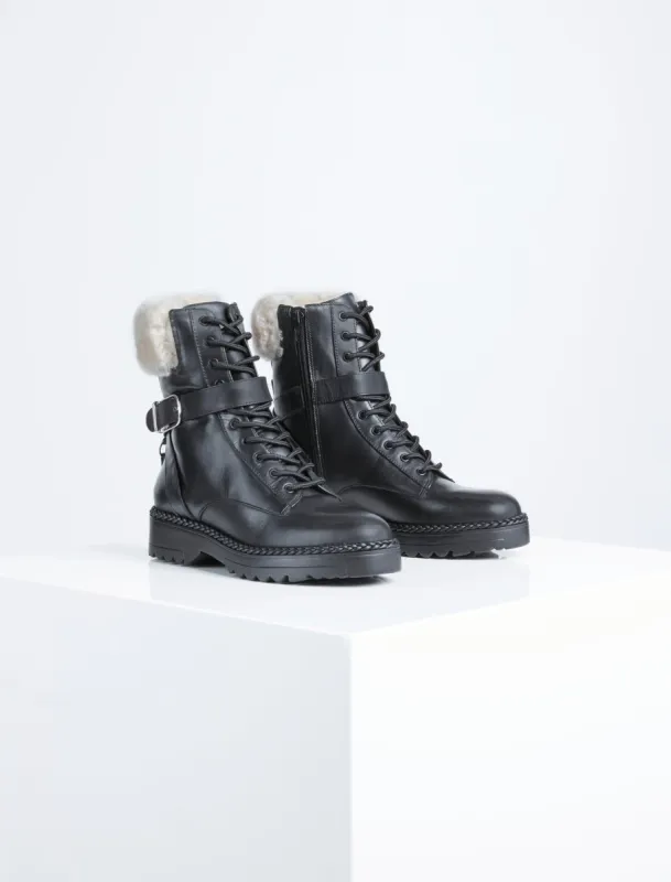 Helina Combat Boot sold by BCBGMaxAzria
