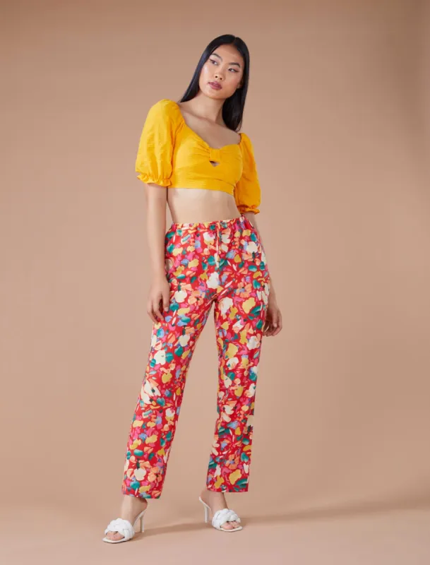 Drawstring Crop Pant sold by BCBGMaxAzria