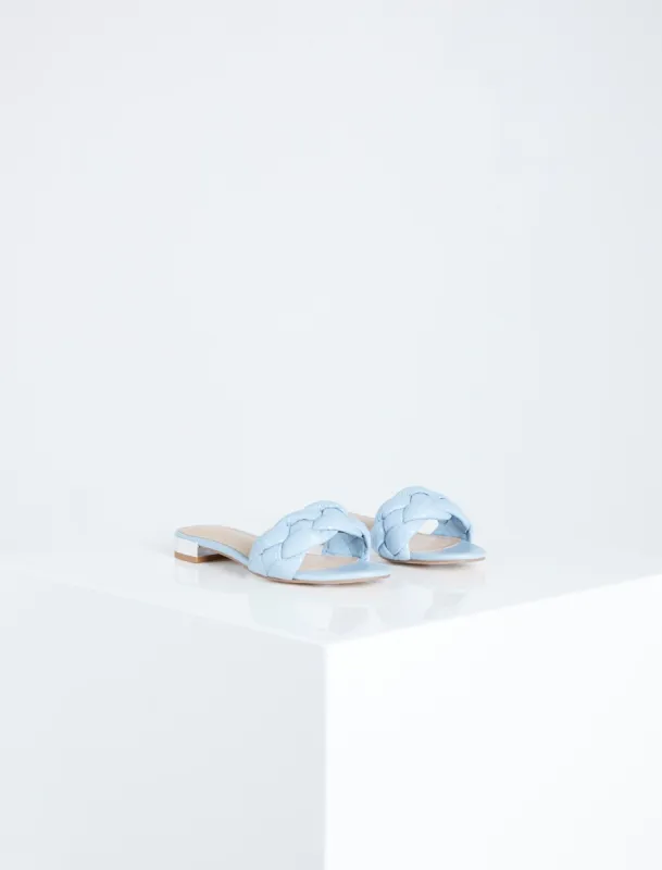 Deelo Flat Slide Sandal sold by BCBGMaxAzria