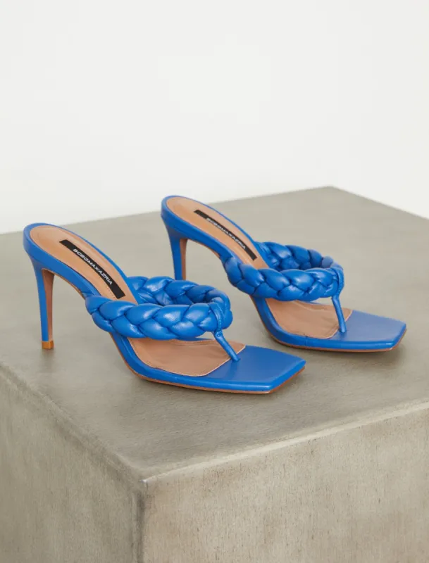 Bella Braided Sandal Heel sold by BCBGMaxAzria