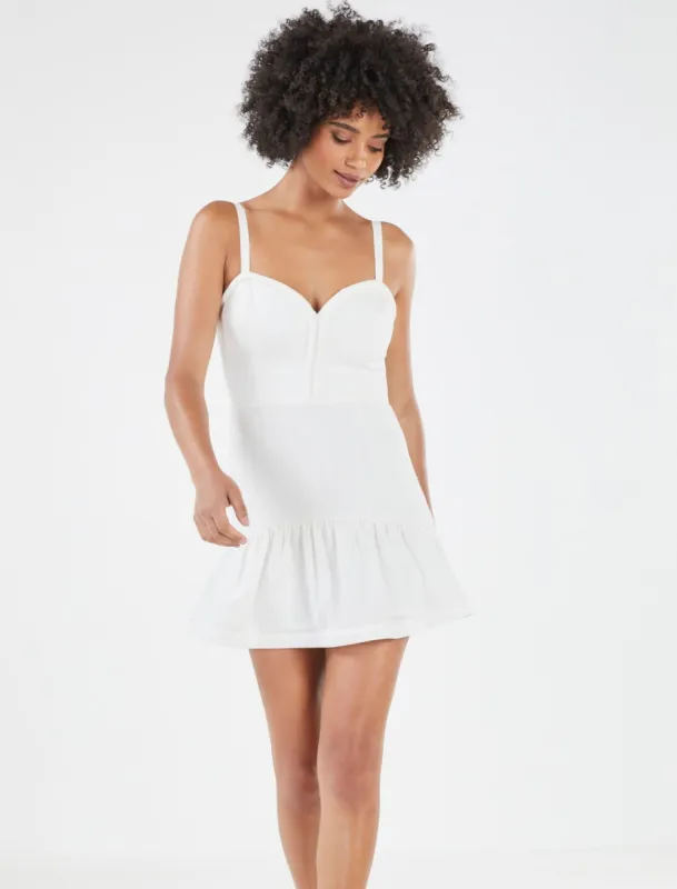 Lynette Fit-And-Flare Mini Dress sold by BCBGMaxAzria