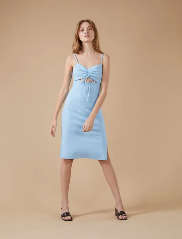 Nanci Sleeveless Cutout Dress sold by BCBGMaxAzria