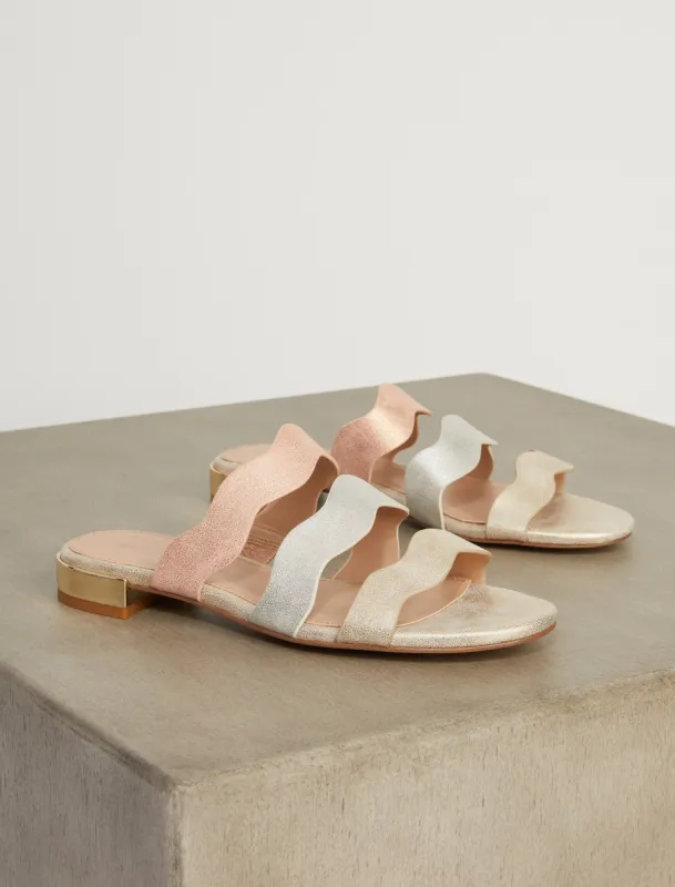 Dania Flat Slide Sandal sold by BCBGMaxAzria