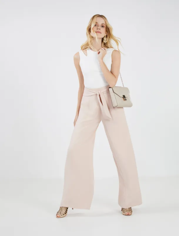 Lei Tie-Front Suit Pant sold by BCBGMaxAzria