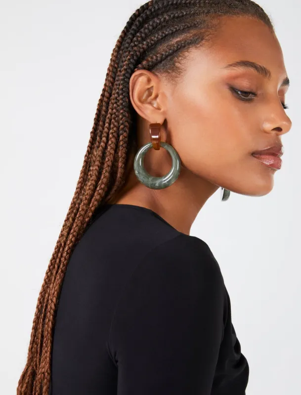 Tortoise Hoops sold by BCBGMaxAzria