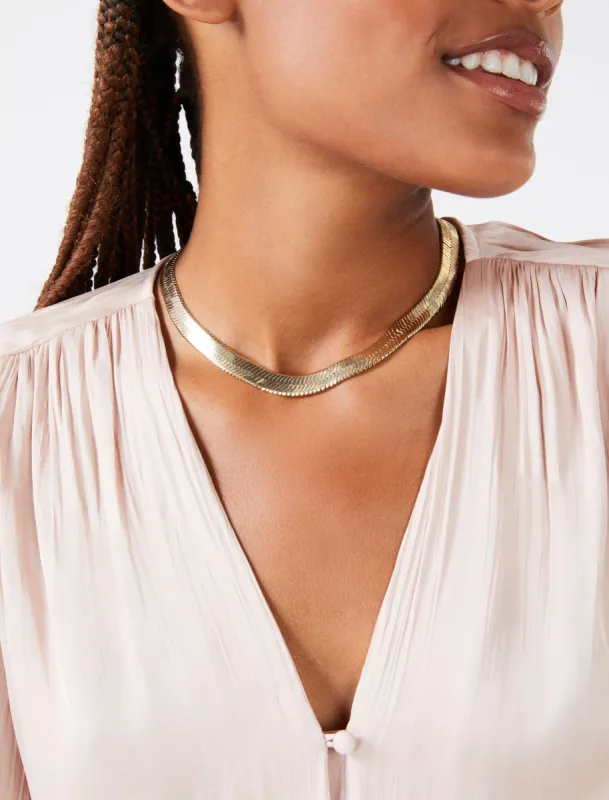 Herringbone Layering Necklace sold by BCBGMaxAzria