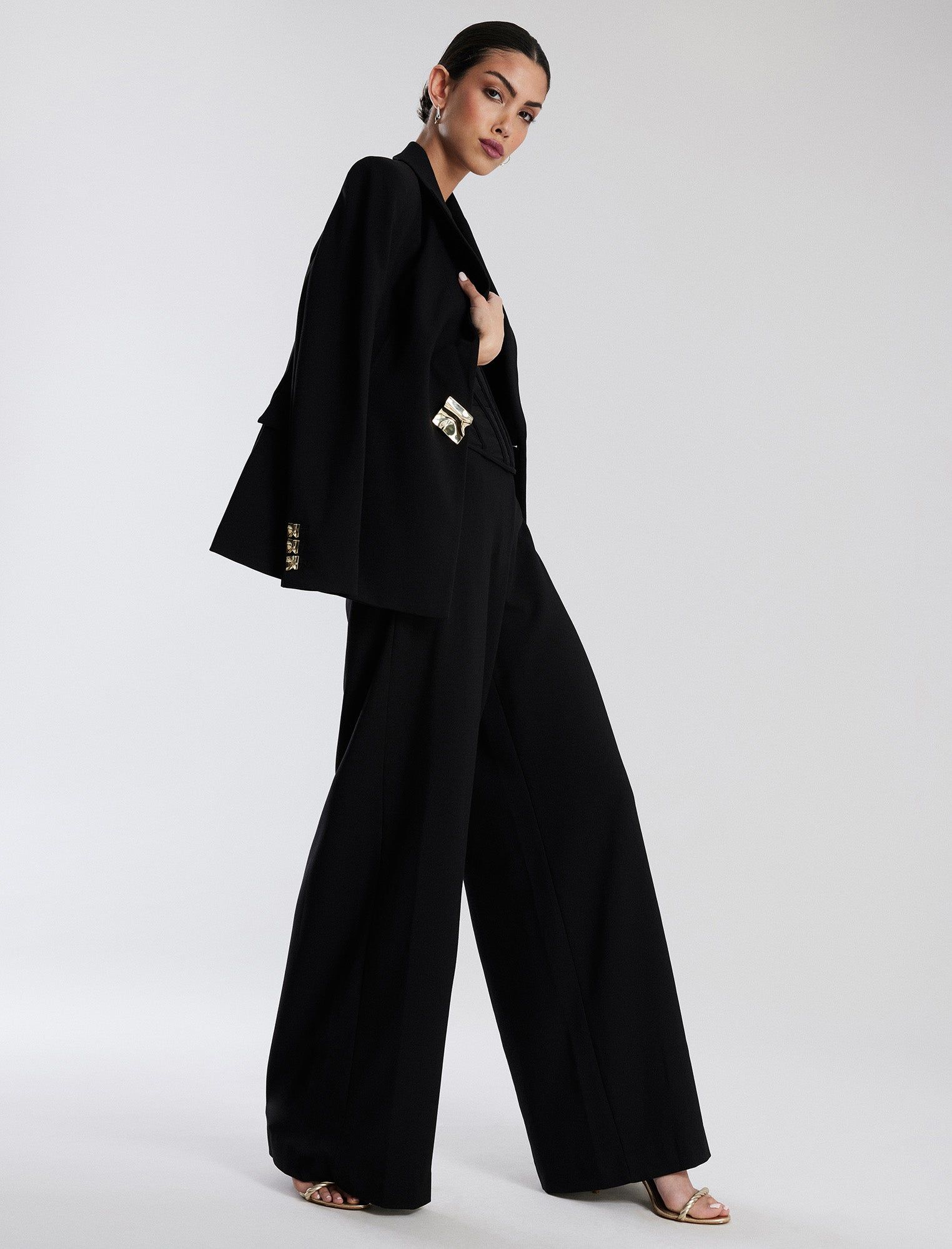 Kezia Signature Wide-Leg Pant sold by BCBGMaxAzria product image thumbnail 5