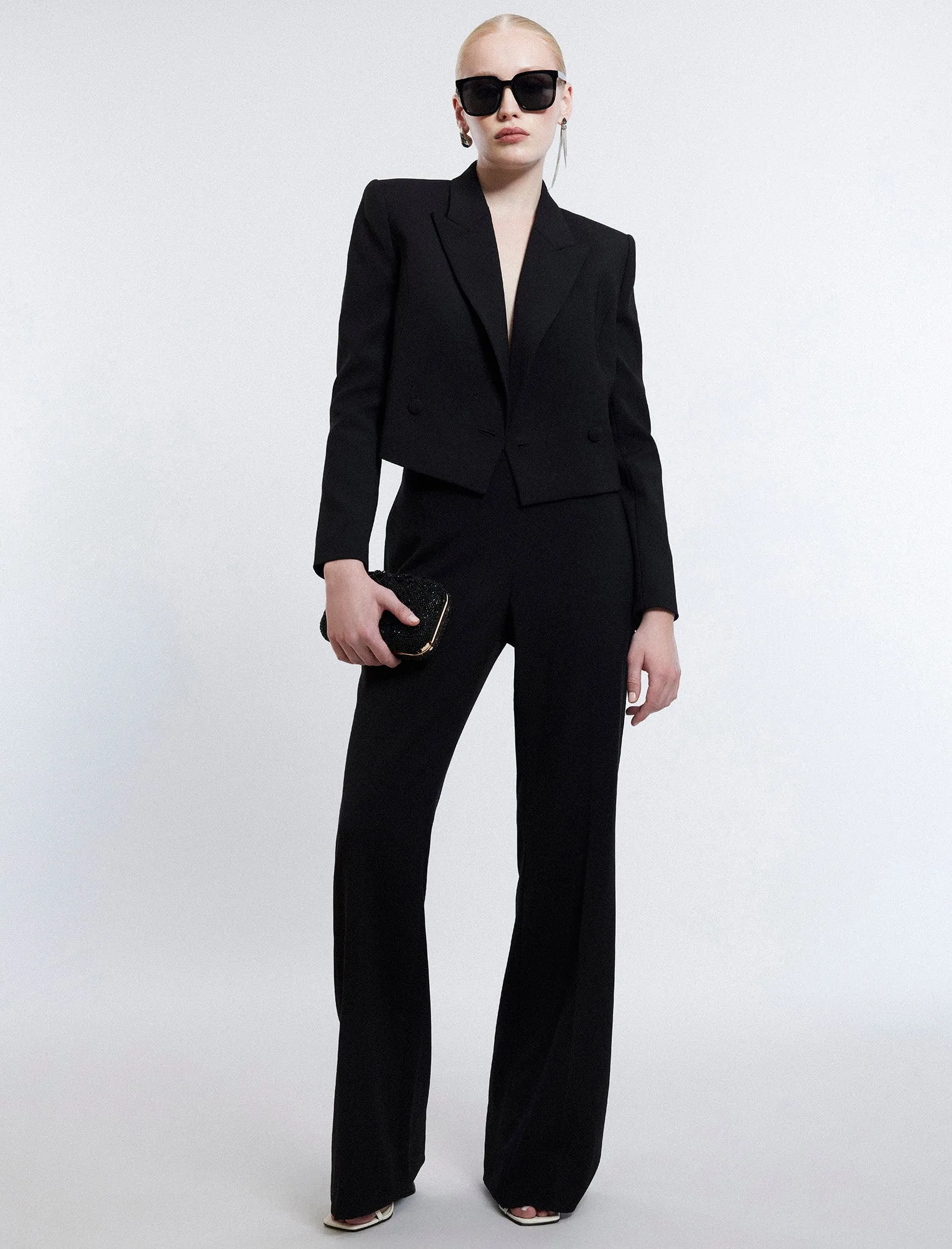 Cropped Blazer sold by BCBGMaxAzria product image thumbnail 2